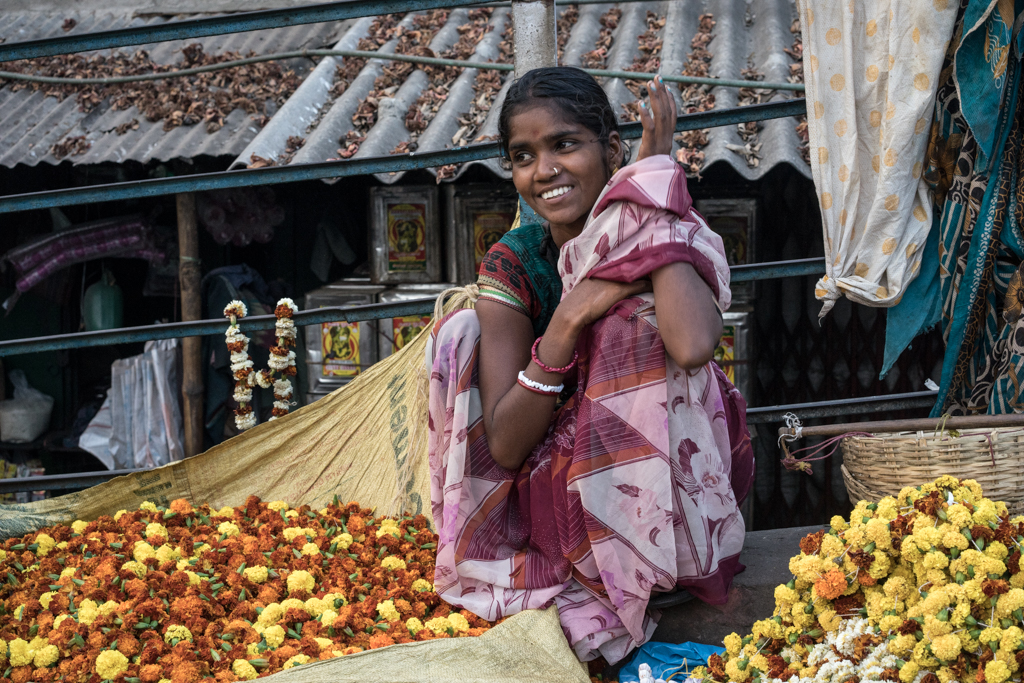 flower market Kolkata